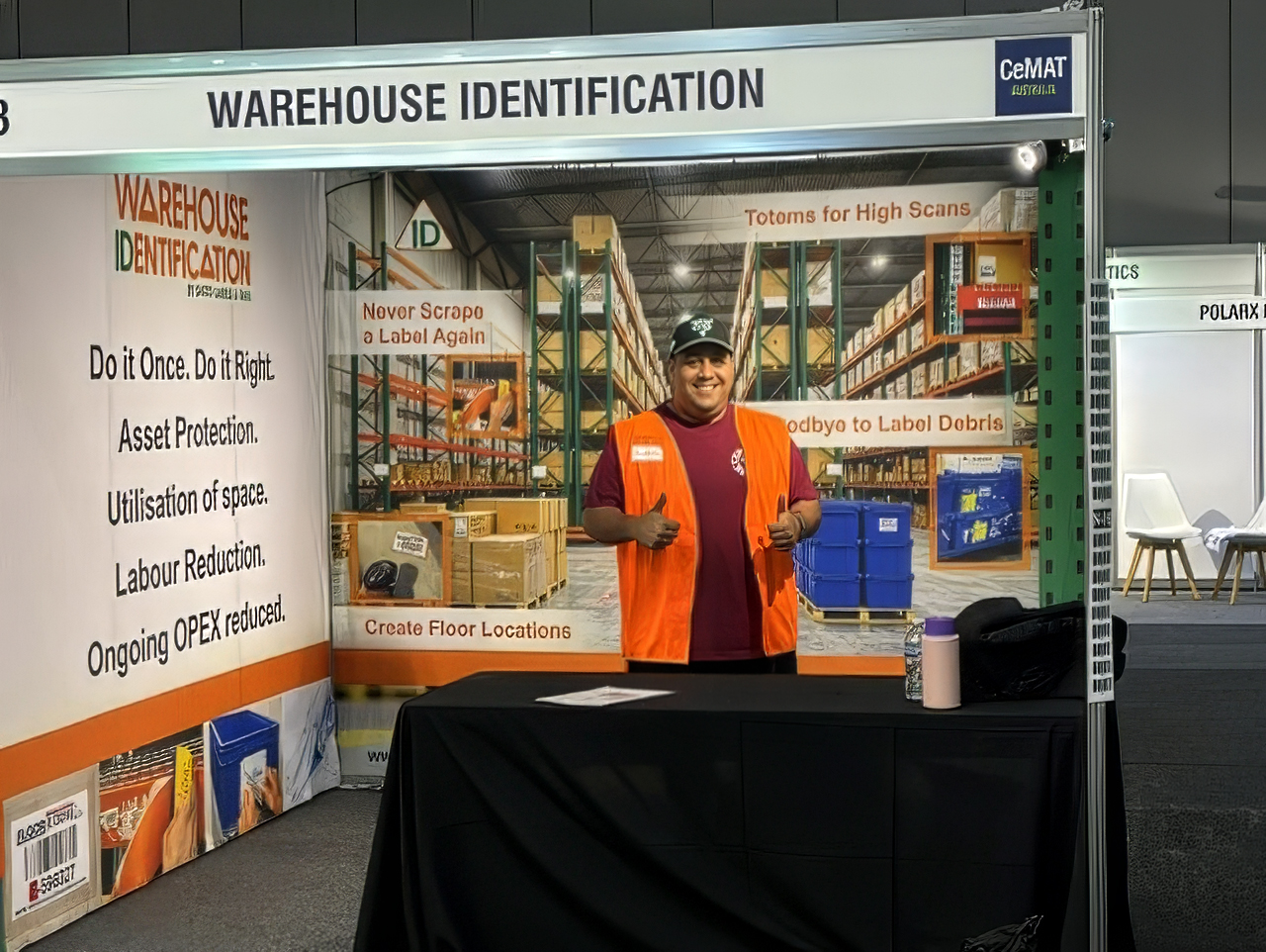 CeMAT Australia 2026 Stand with Noel